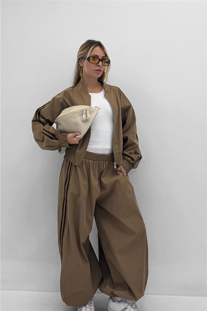 pantalone con elastico in vita e polsino marte